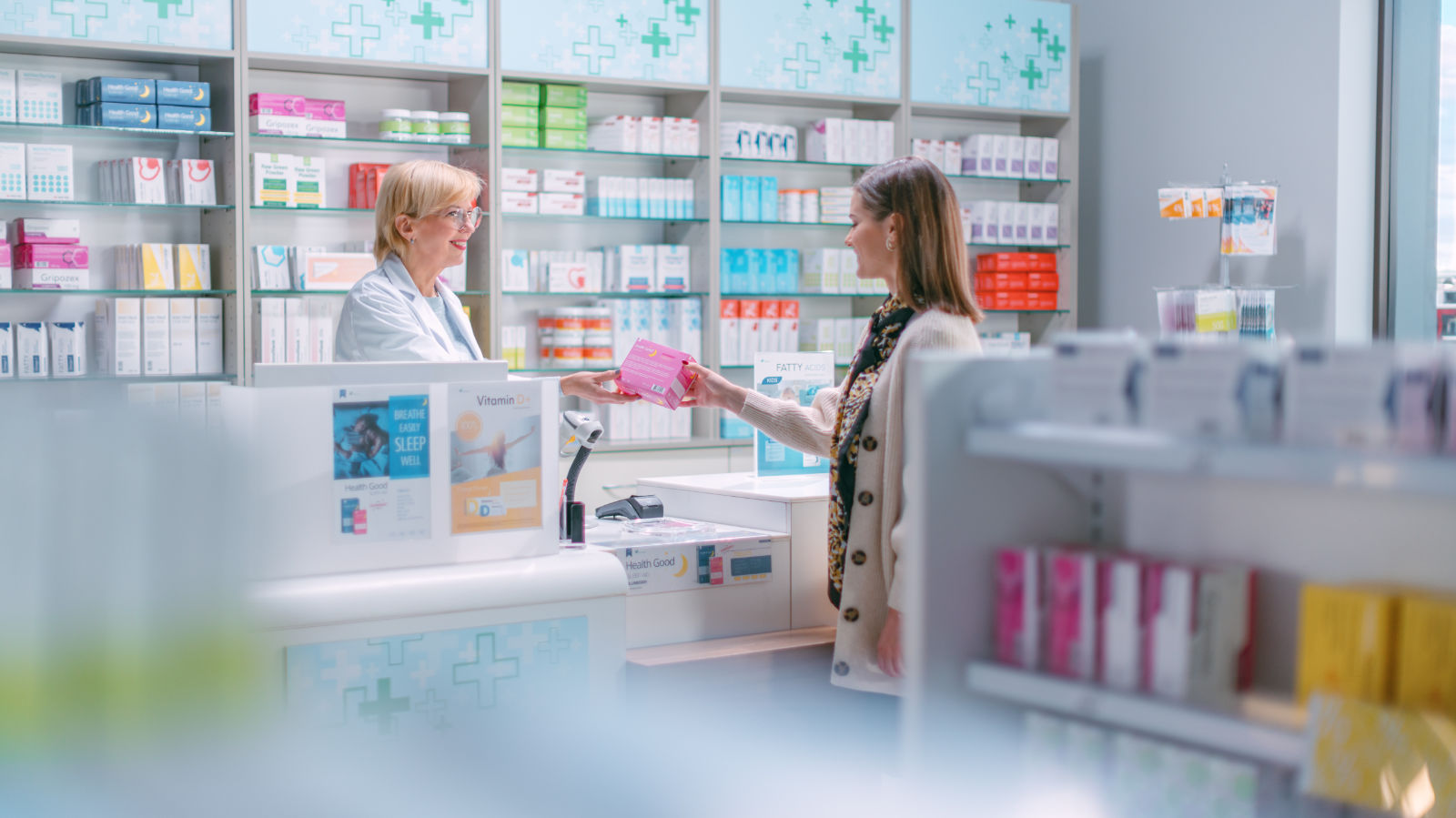 The Art of Organising Pharmacy Shelves